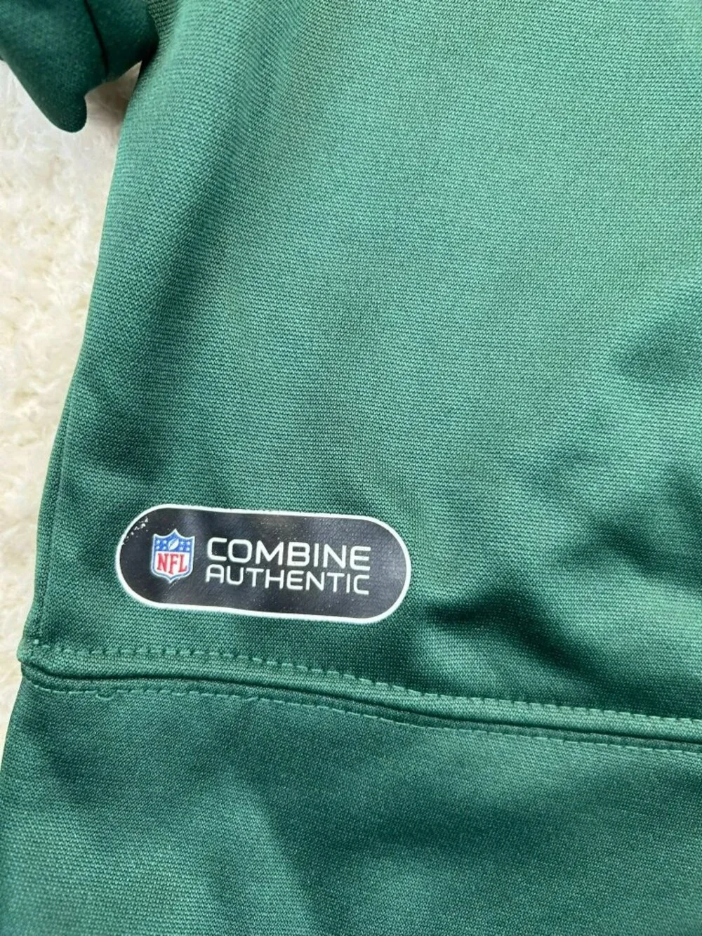 NFL Mens Green Bay Packers Combine Training Green Sweatshirt XL Polyester - Picture 4 of 4